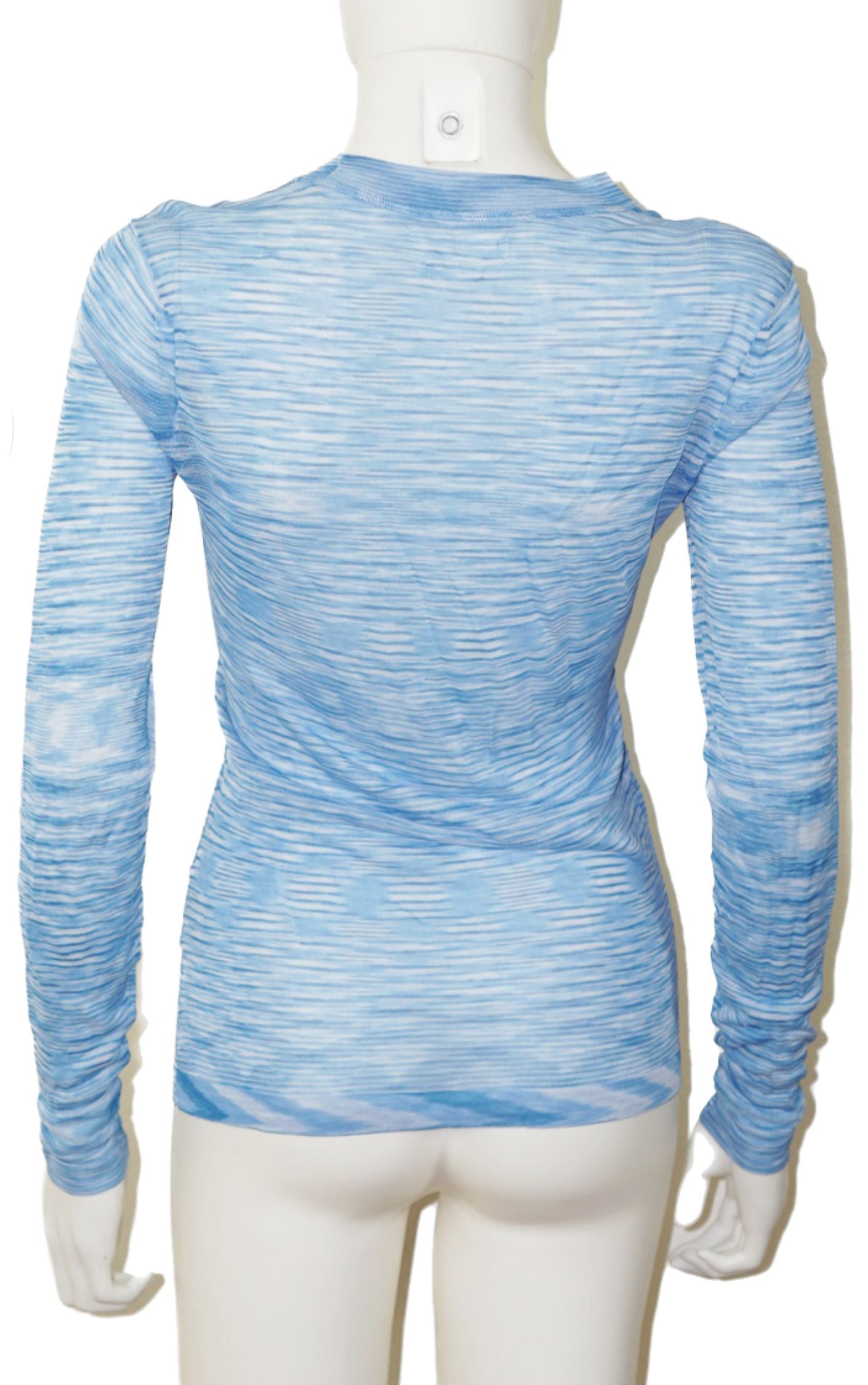 ISABEL MARANT Etoile Anita Blue Sheer Pullover resellum