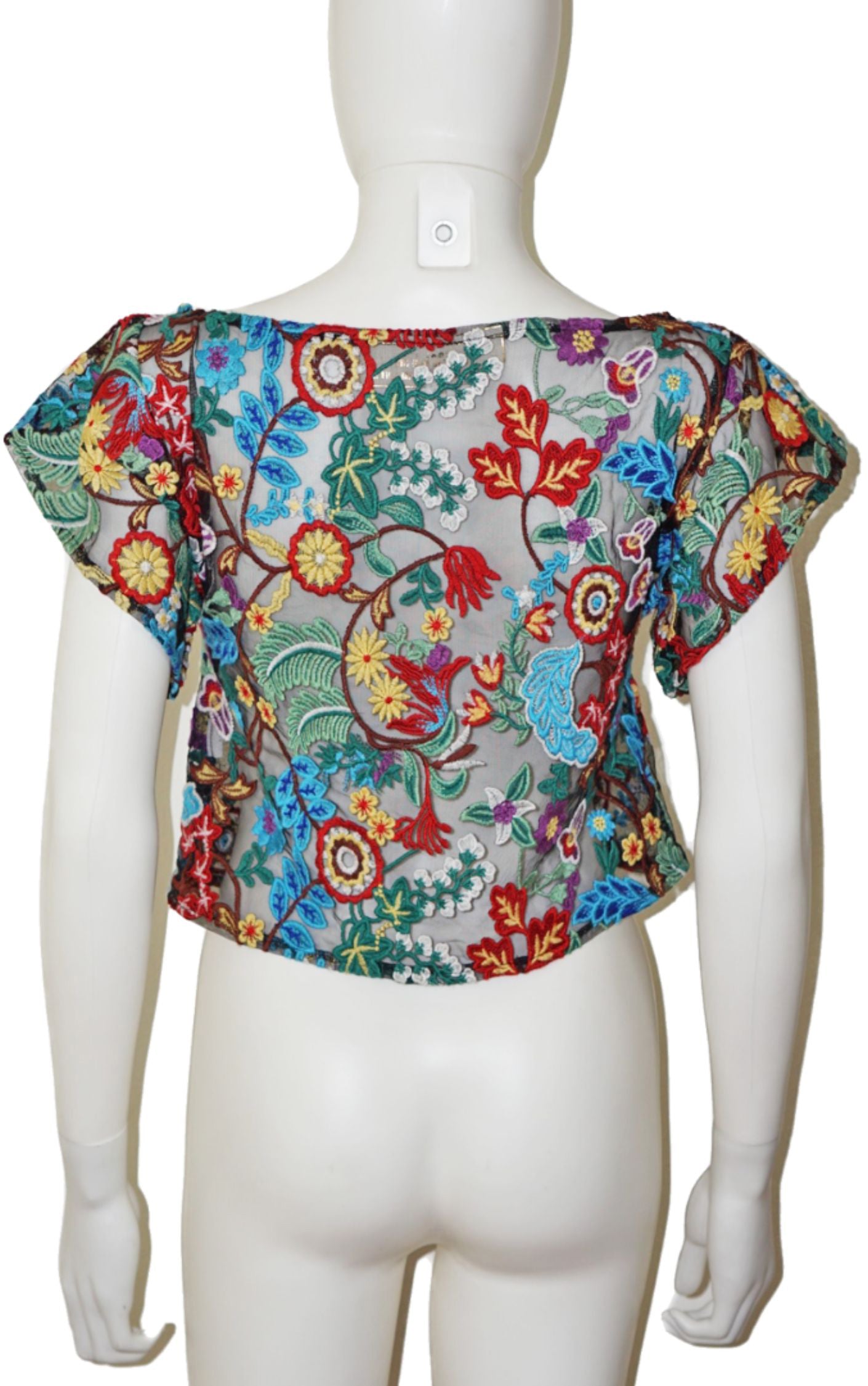 JEN'S PIRATE BOOTY Revolve Floral Embroidered Top resellum
