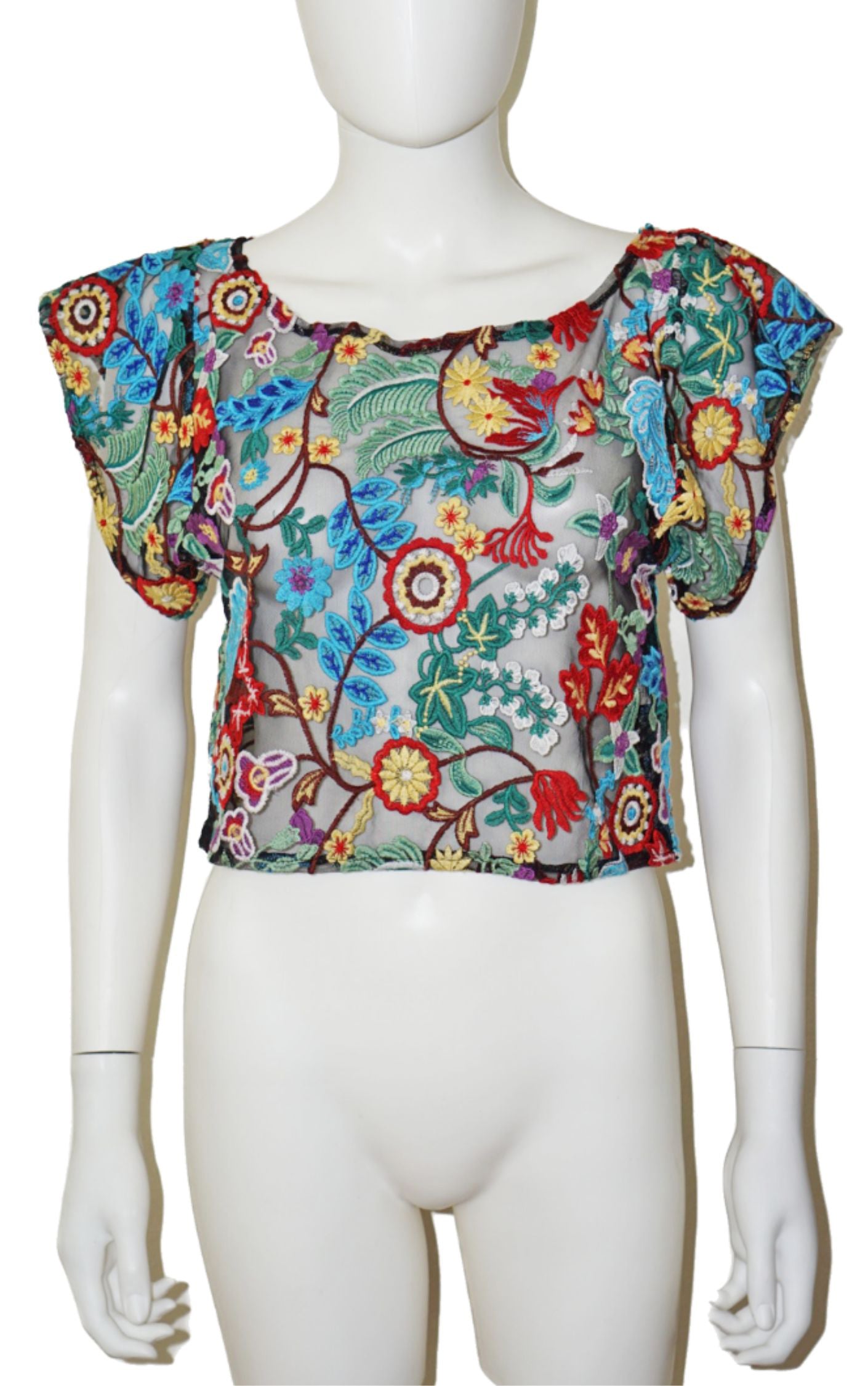 JEN'S PIRATE BOOTY Revolve Floral Embroidered Top resellum