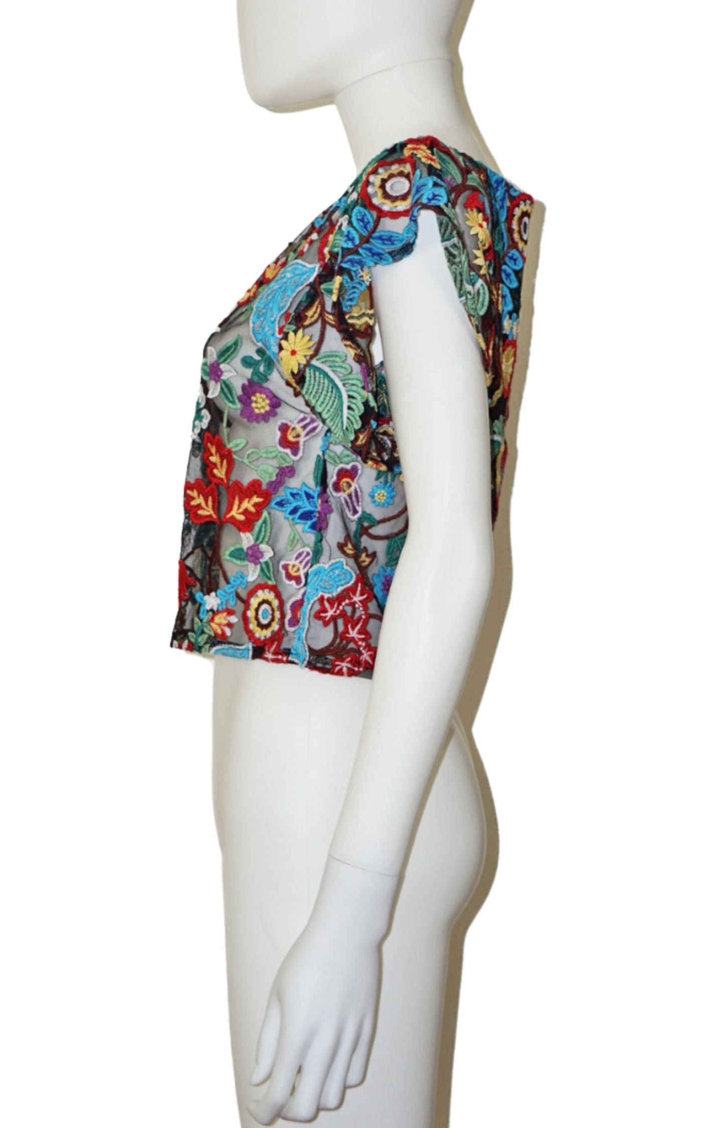 JEN'S PIRATE BOOTY Revolve Floral Embroidered Top resellum