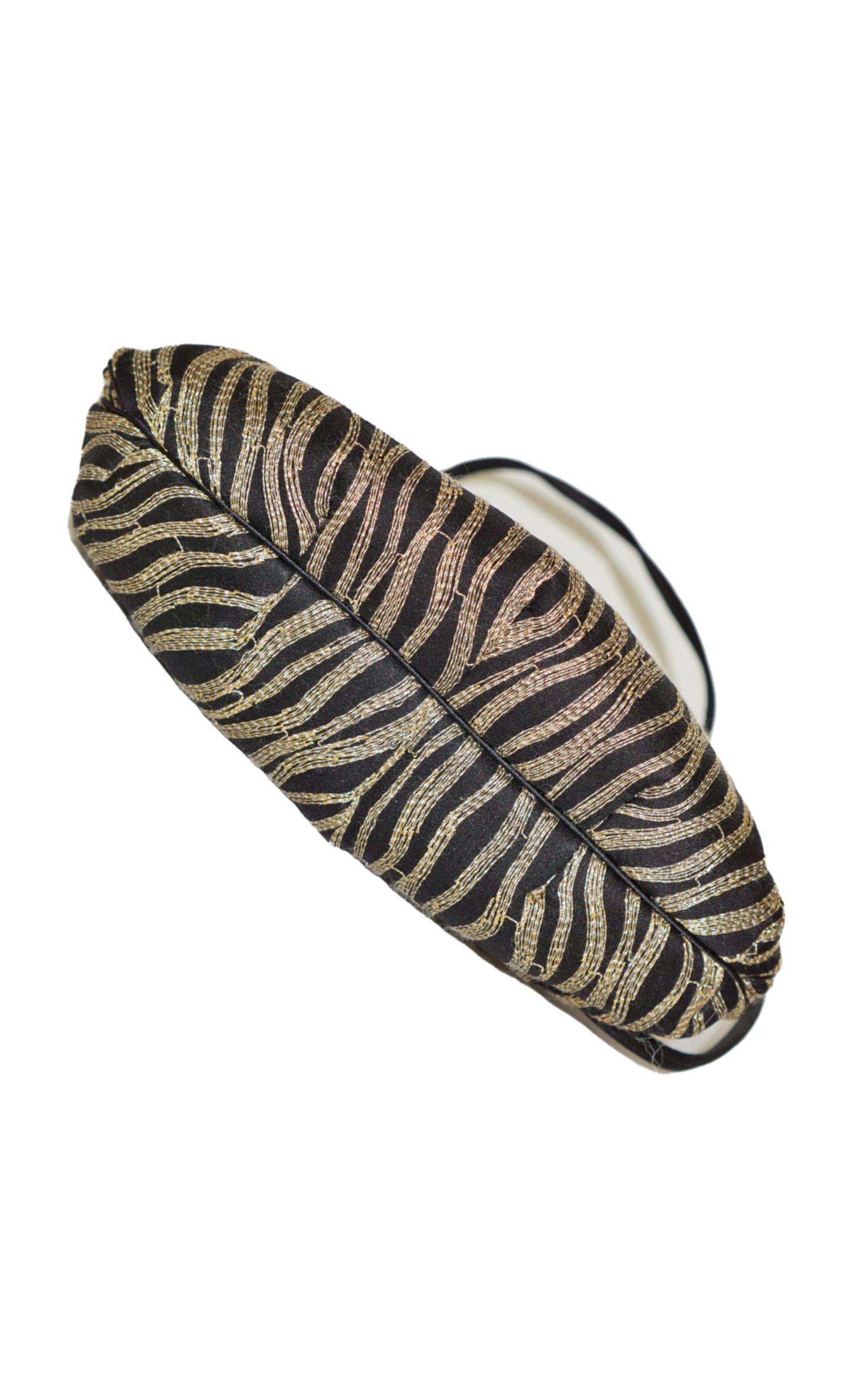 JUDITH HEIBEL Custom Gold Threads Shoulder Bag resellum