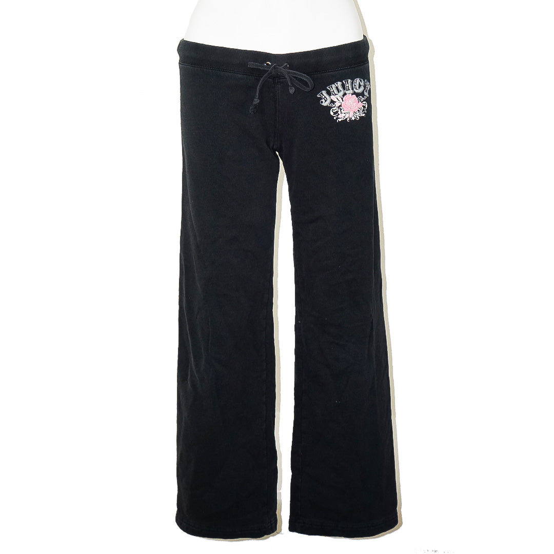 JUICY COUTURE Y2K Black Logo Sweatpants by Click On Trend