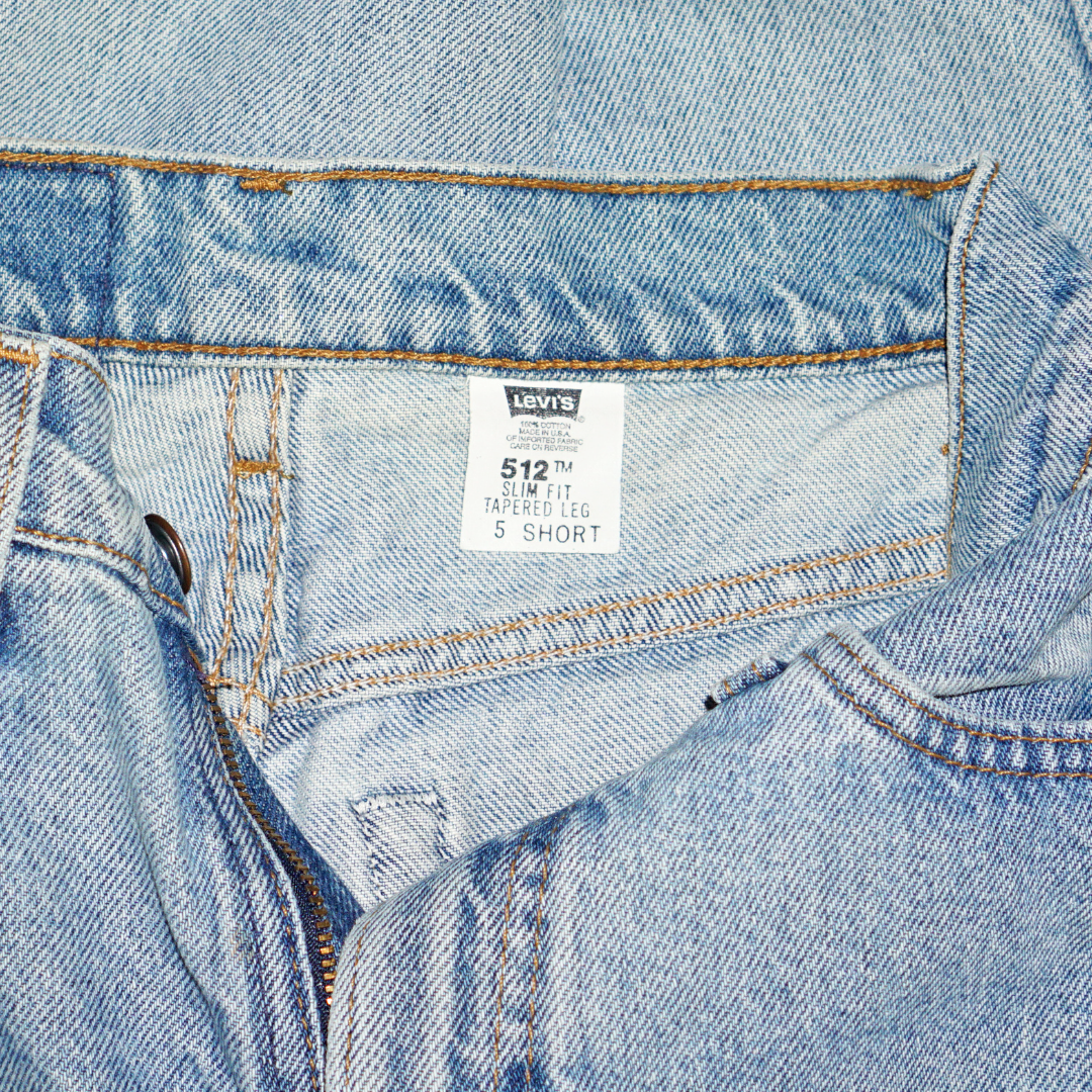 LEVI'S 512 Slim Fit Straight High Waisted Jeans