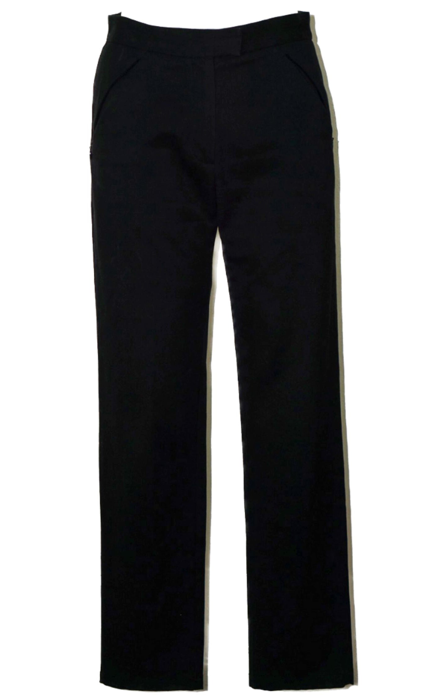 MAISON MARTIN MARGIELA Black Straight Leg Pants resellum
