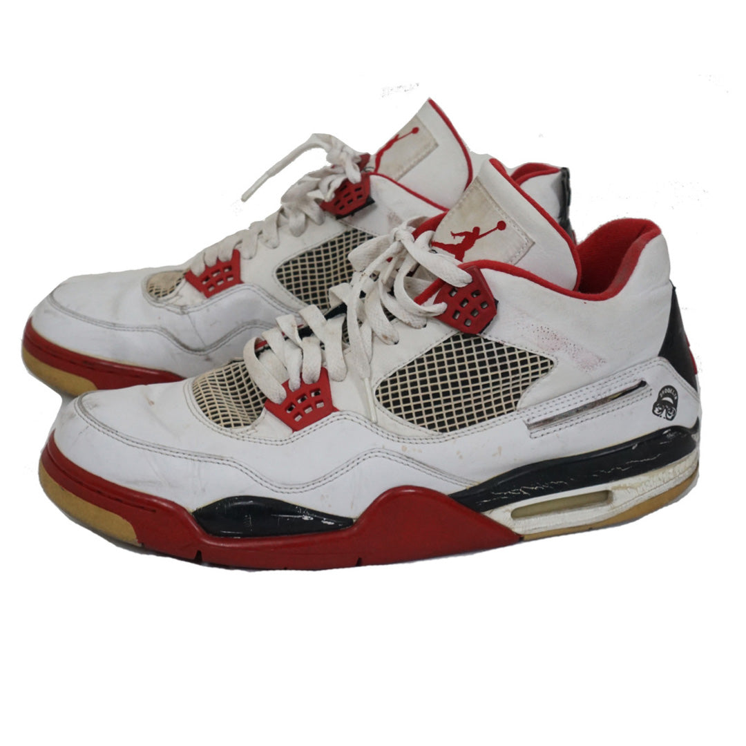 NIKE Air Jordan Flight 4 Mars Fire Red Sneakers by Click On Trend