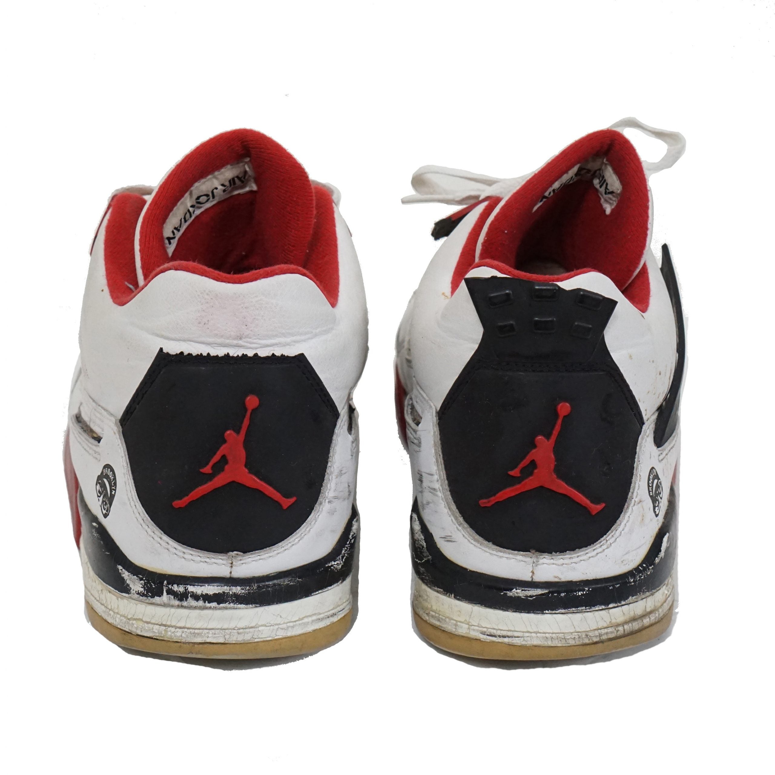 NIKE Air Jordan Flight 4 Mars Fire Red Sneakers by Click On Trend