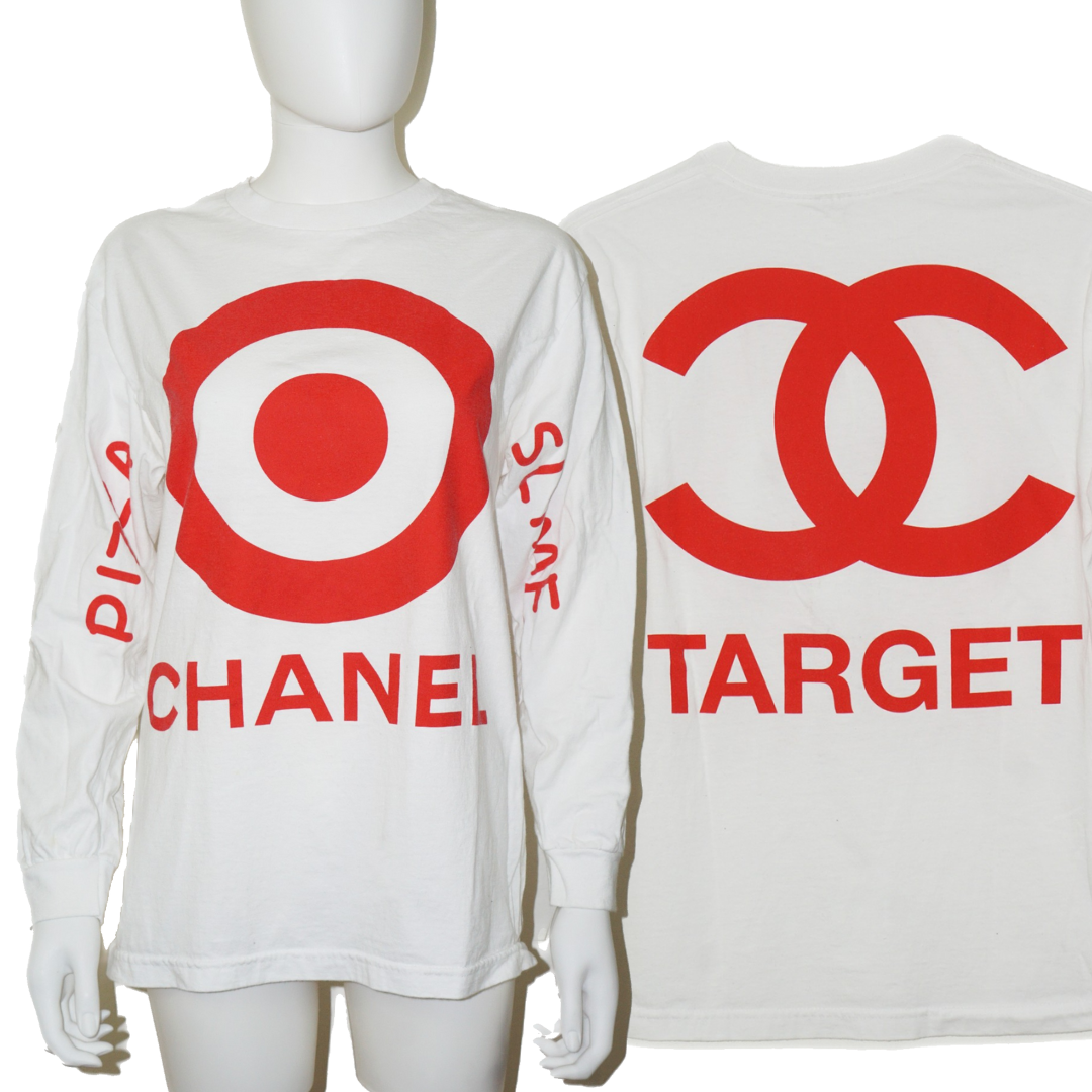 PIZZA SLIME Chanel Target Long Sleeve Shirt