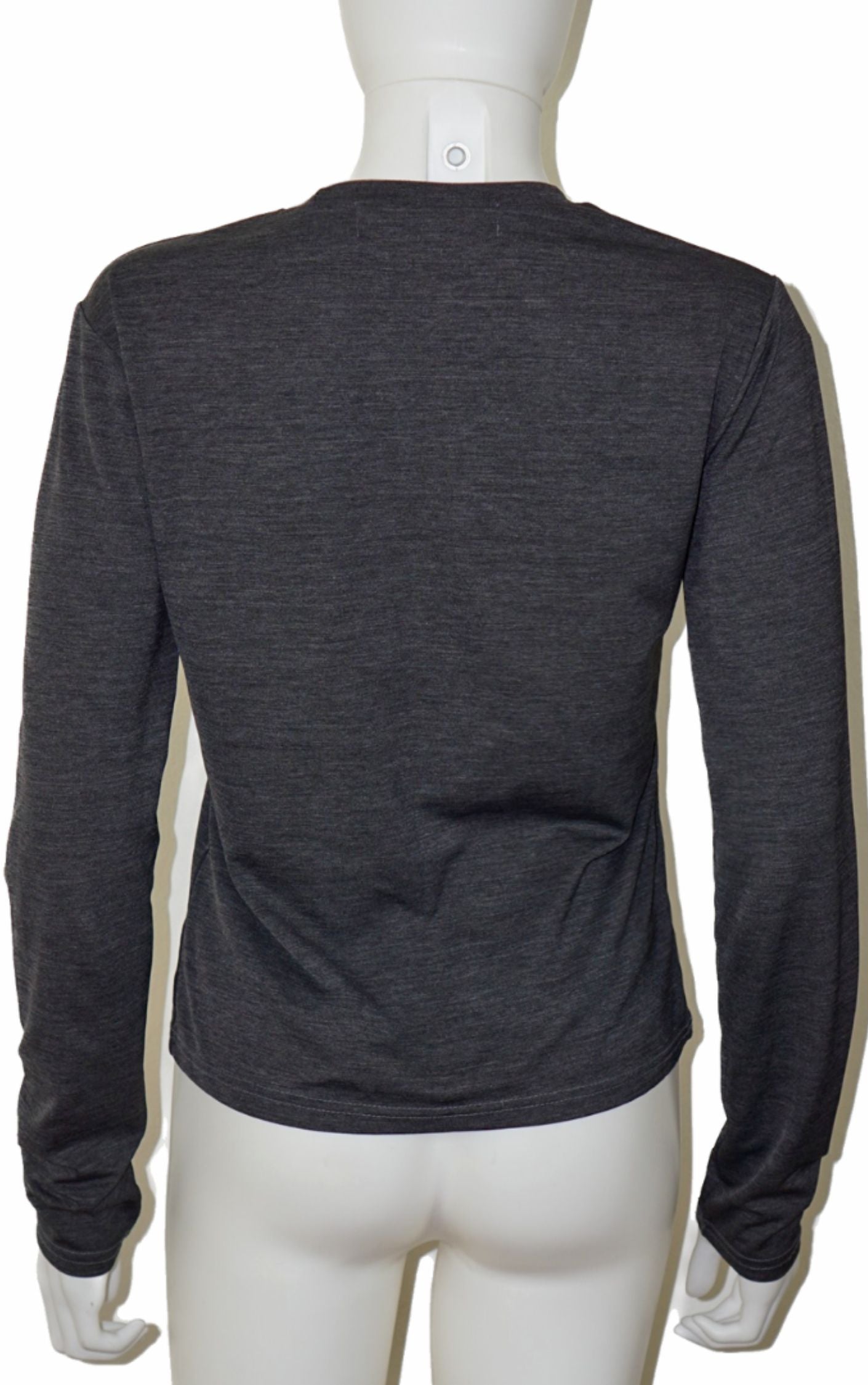PRADA Logo Casual Gray Long Sleeve T-Shirt resellum