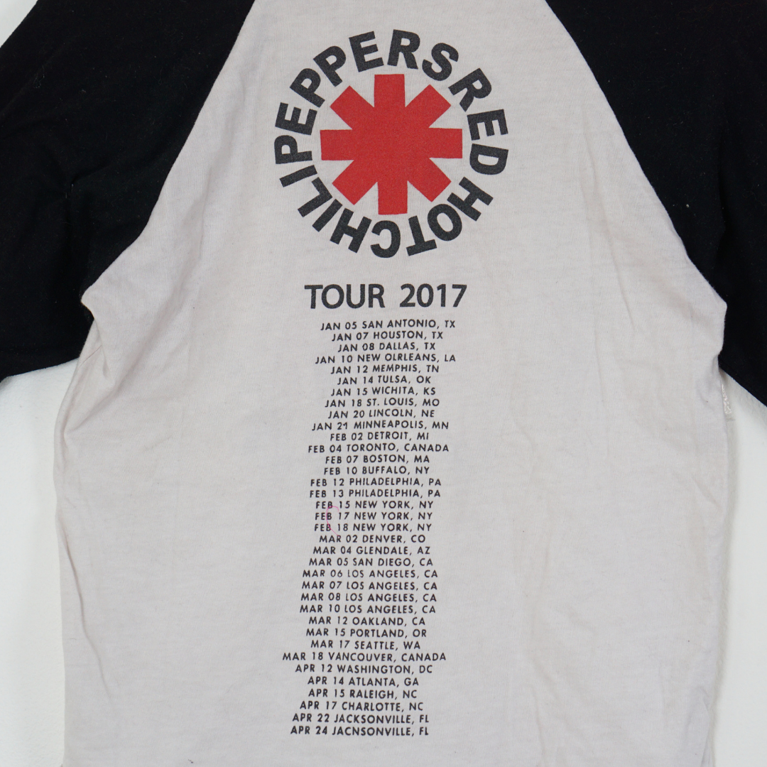 RED HOT CHILI PEPPERS 2017 Tour Jersey T-Shirt