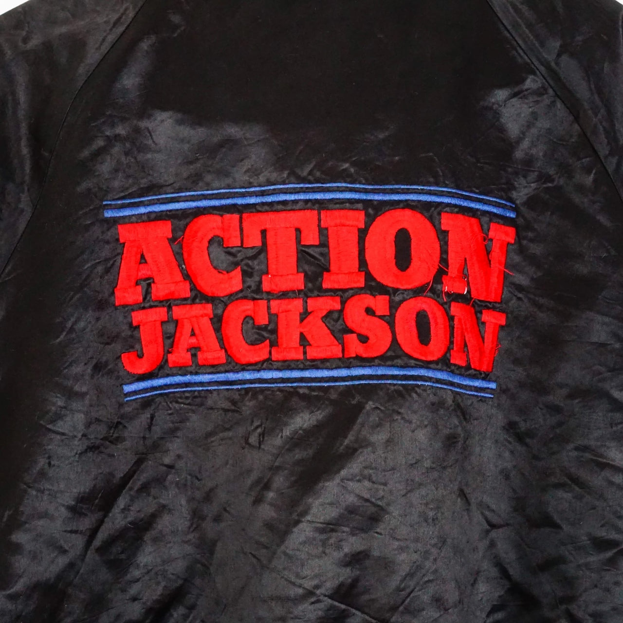VINTAGE 80s Action Jackson Bomber Jacket
