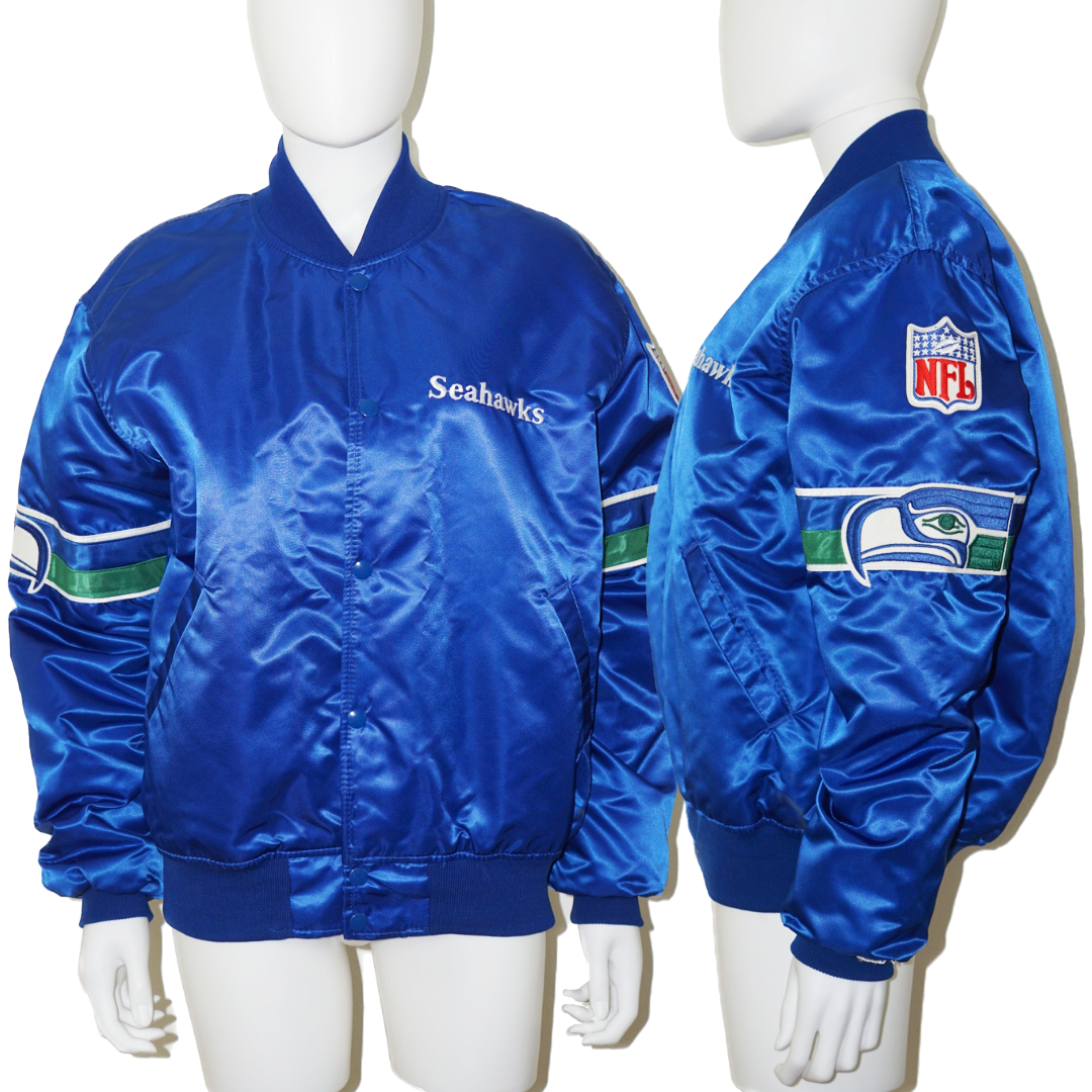 VINTAGE 80s Seattle Seahawks NFL Bomber