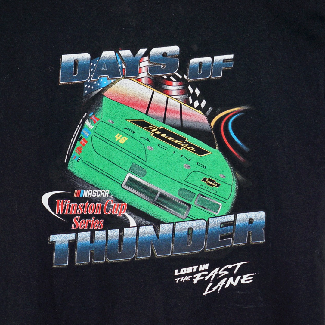 VINTAGE 90s NASCAR Car Race Graphic T-Shirt