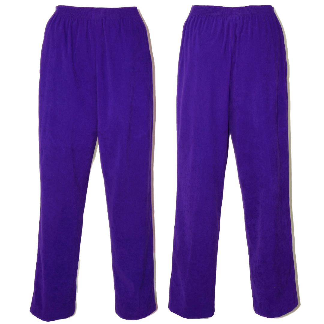 VINTAGE Allison Daley Purple High Rise Pants