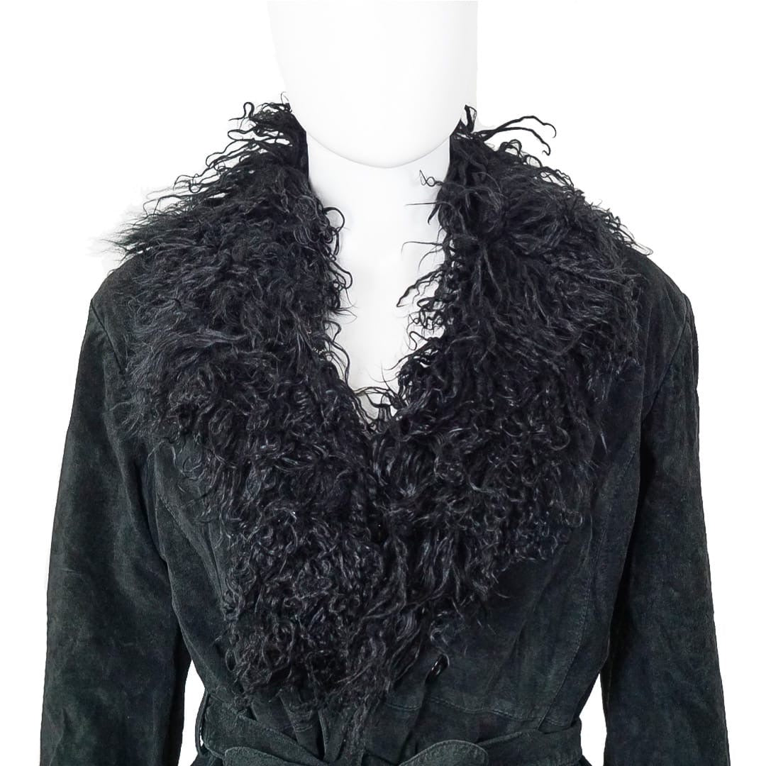 VINTAGE Black Penny Lane Boho Coat by Click On Trend