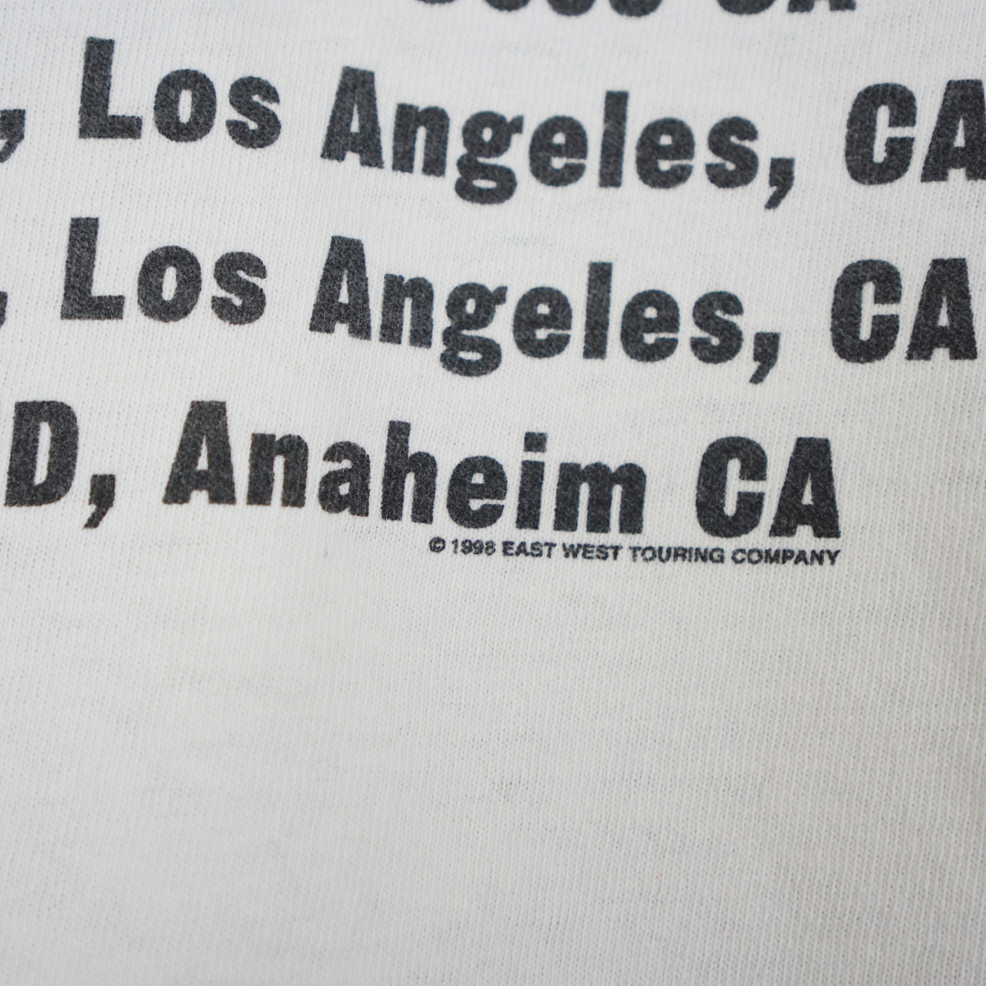 VINTAGE Bob Dylan 90s West Coast Tour T-Shirt