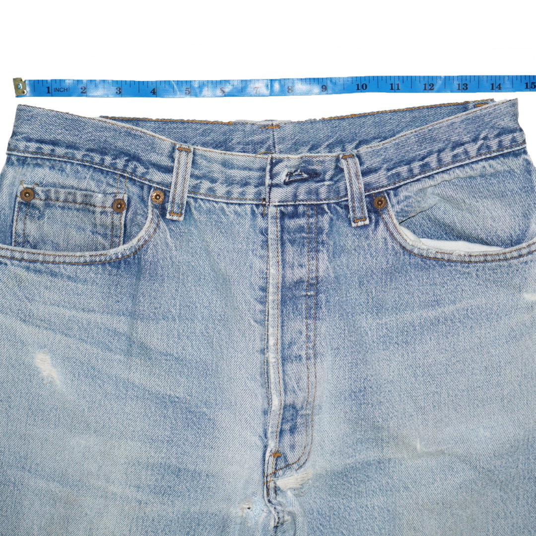 VINTAGE LEVI’S 501 80s USA Straight Jeans 29”