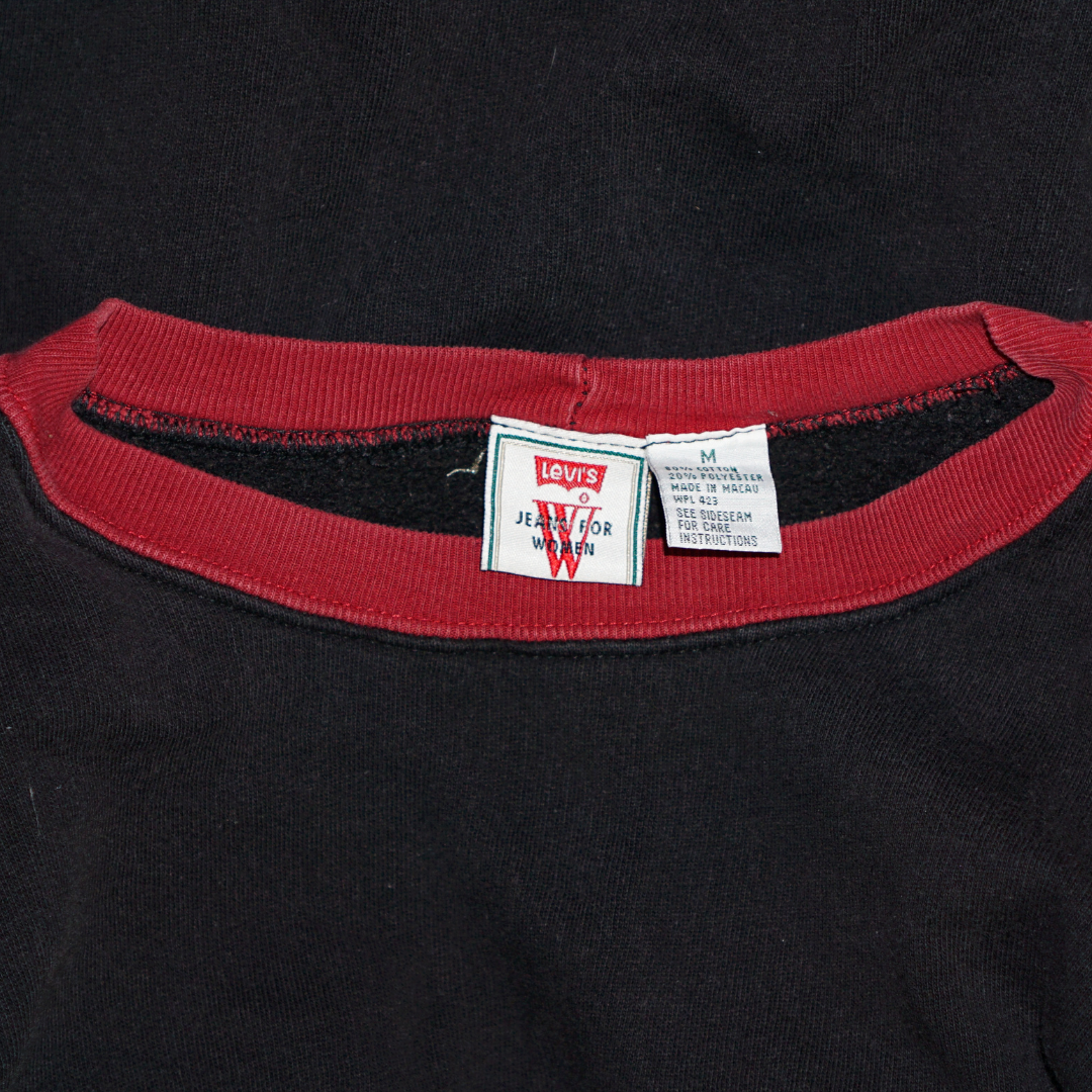 VINTAGE LEVI'S 90s Original Jeans Sweatshirt