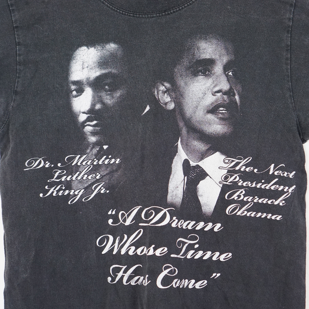 VINTAGE Martin Luther King Barack Obama T-Shirt