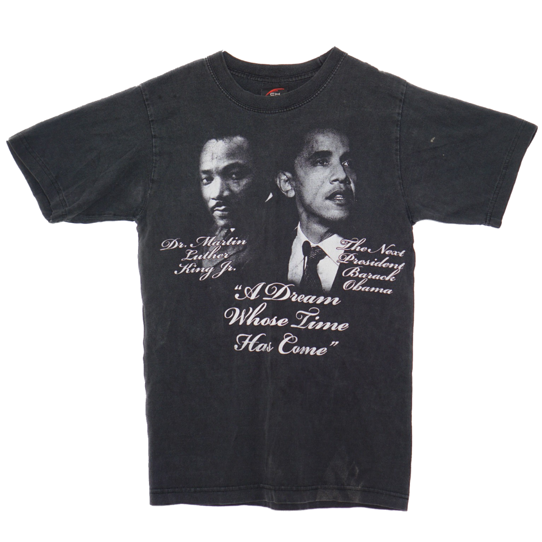 VINTAGE Martin Luther King Barack Obama T-Shirt