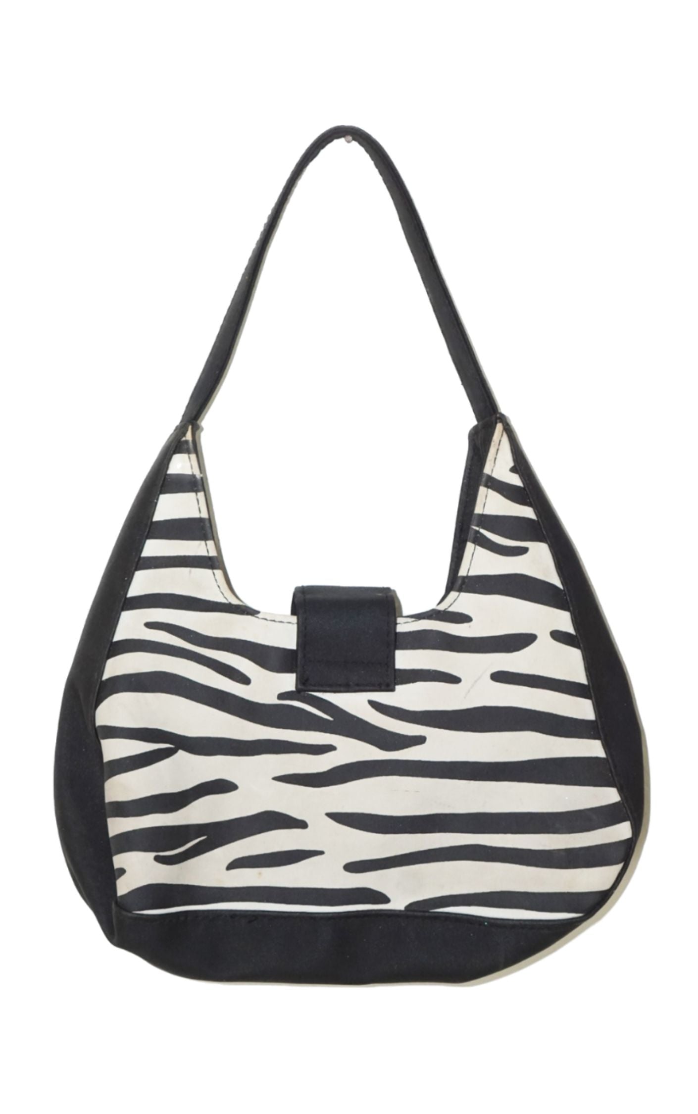 VINTAGE Hato Hasi Zebra Mini Shoulder Bag resellum