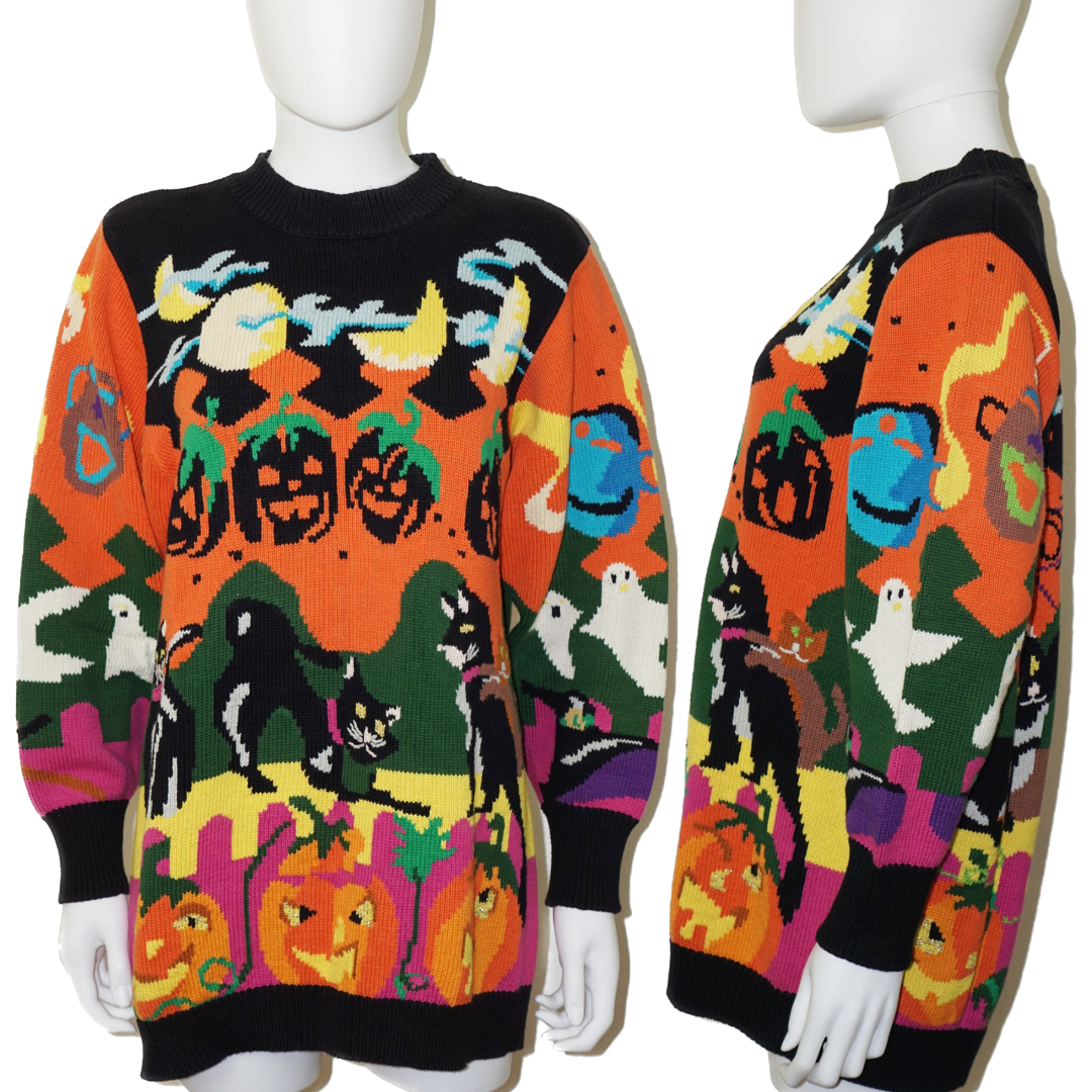VINTAGE Jack B Quick Halloween Sweater