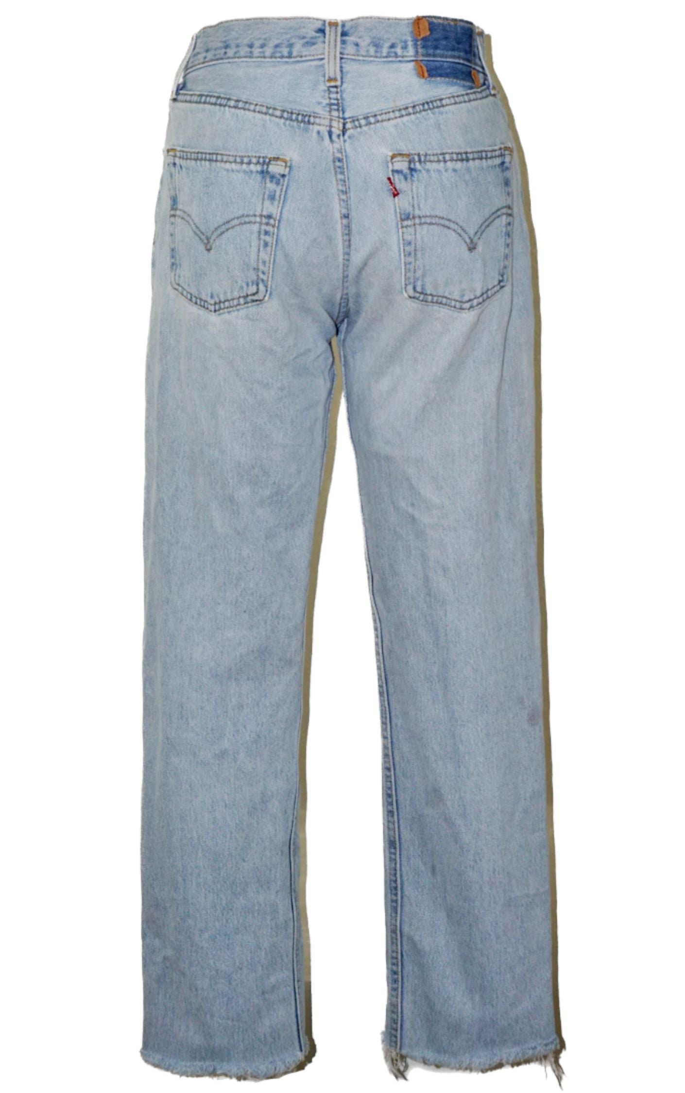 VINTAGE LEVI’S 501 90s USA Straight Jeans W 27” resellum