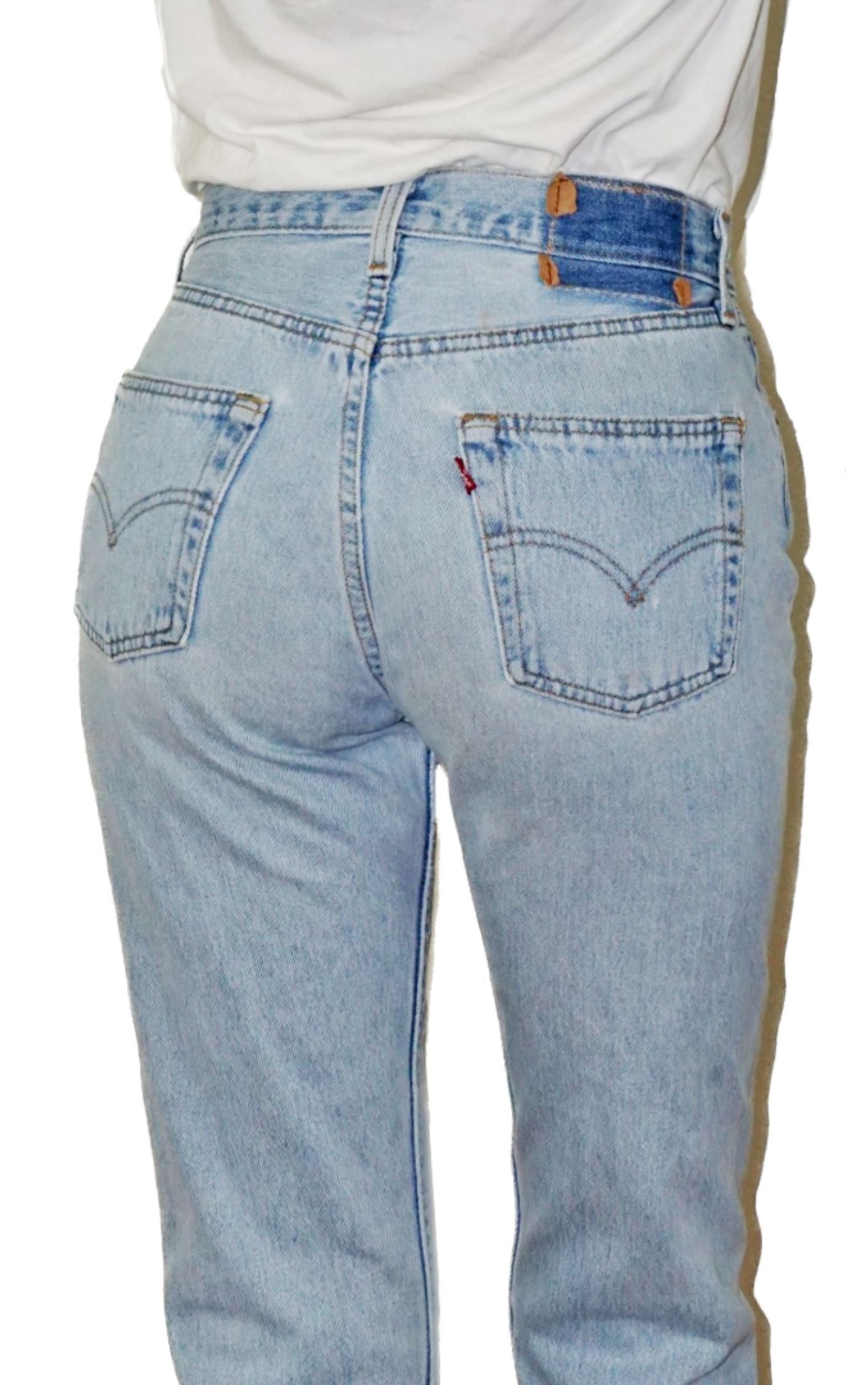 VINTAGE LEVI’S 501 90s USA Straight Jeans W 27” resellum