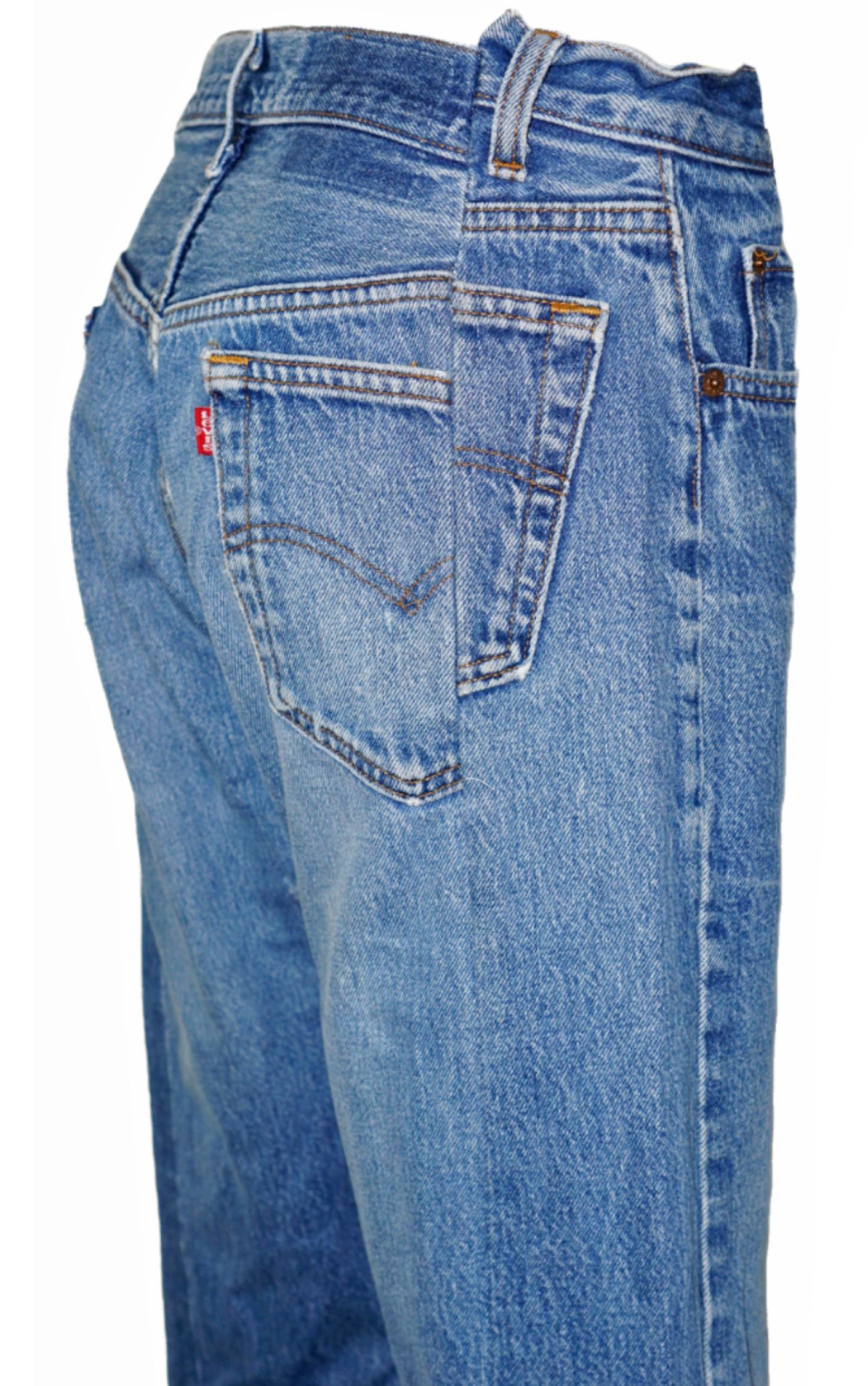 VINTAGE Levi's 501 80s Customized Straight Leg Jeans resellum