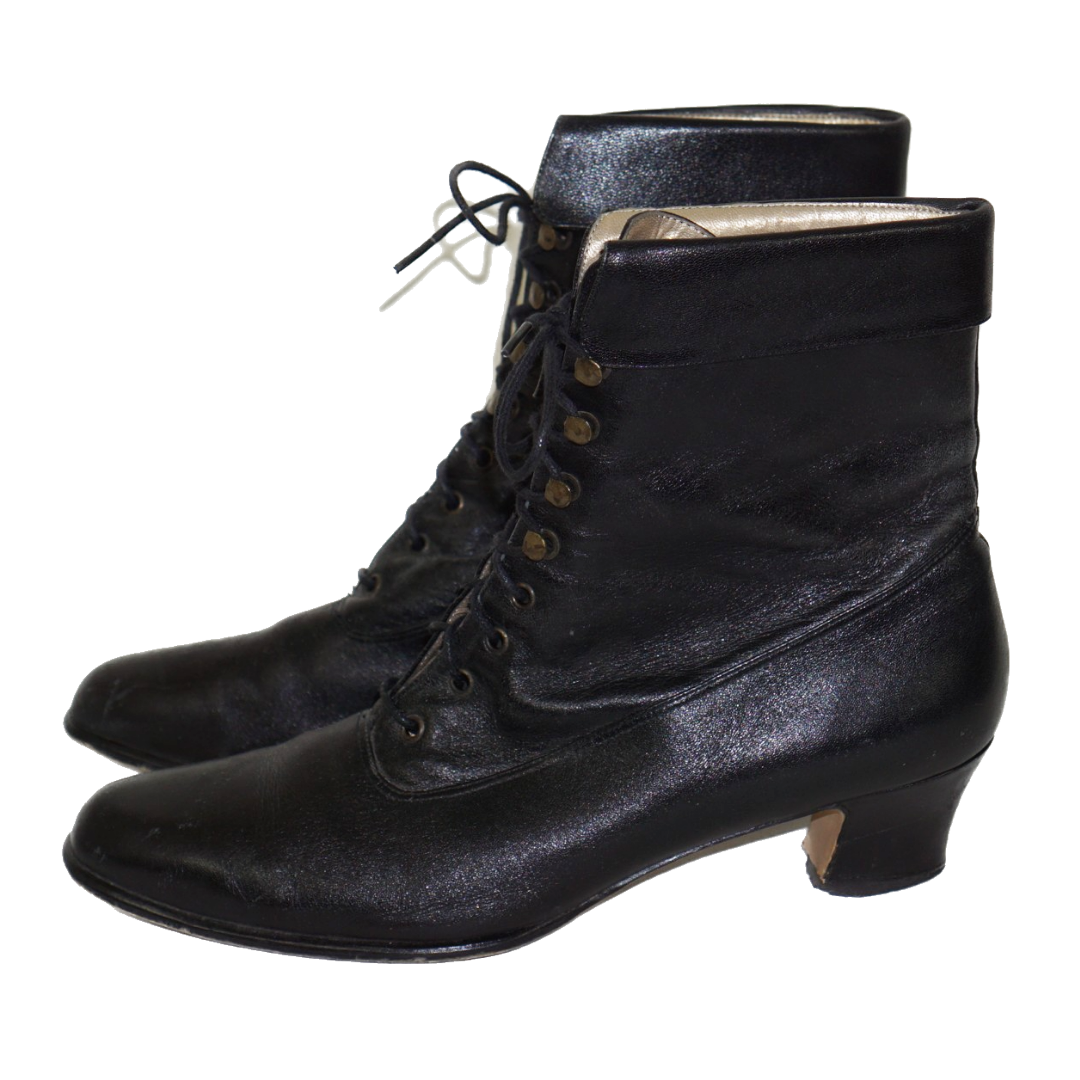 VINTAGE Ros Hommerson Lace Up Ankle Boots