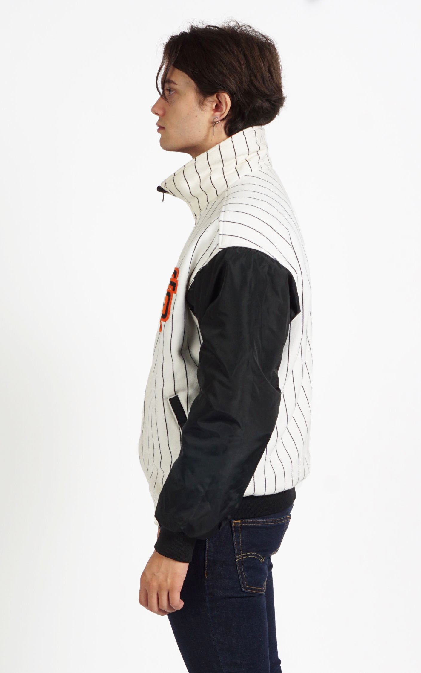 VINTAGE San Francisco Giants Reversible Baseball Bomber Jacket resellum