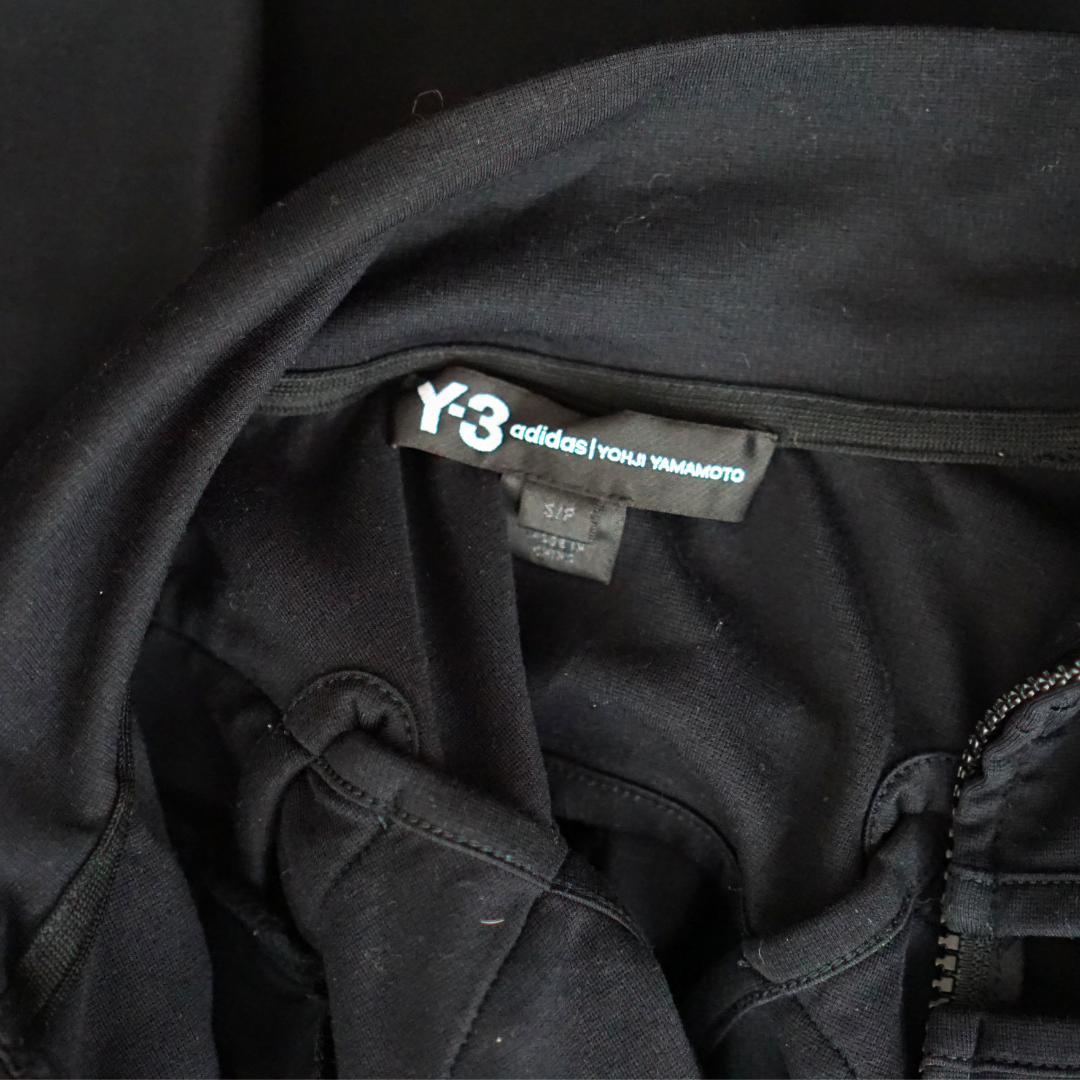 Y-3 YOHJI YAMAMOTO Adidas Cut Out Zip Jacket