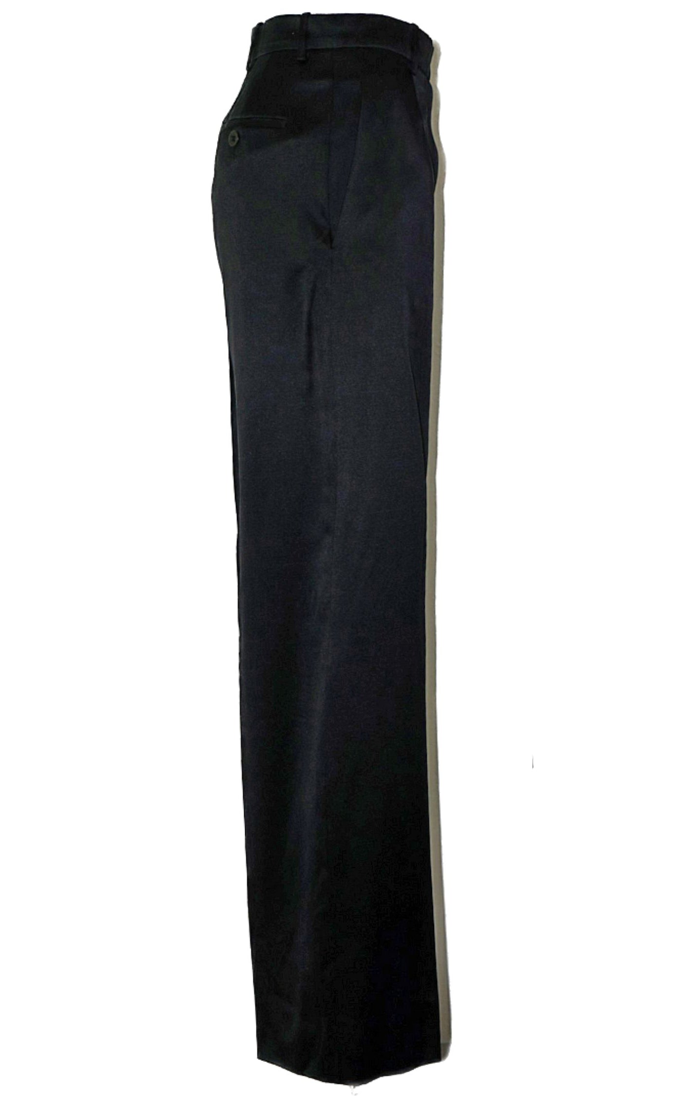 YVES SAINT LAURENT Vintage Silk Wide Leg Pants resellum