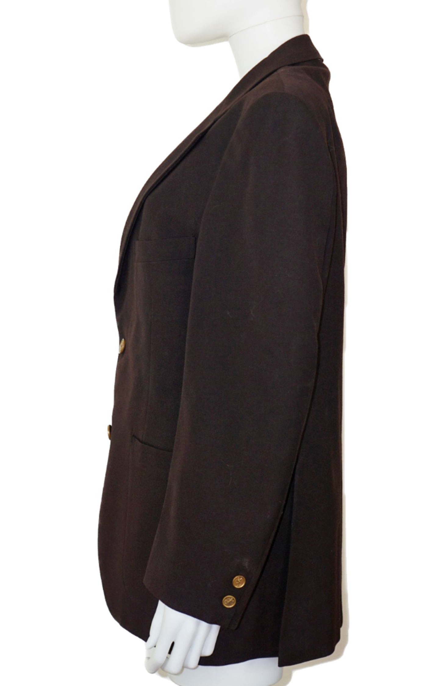 YVES SAINT LAURENT Vintage YSL Brown Blazer resellum