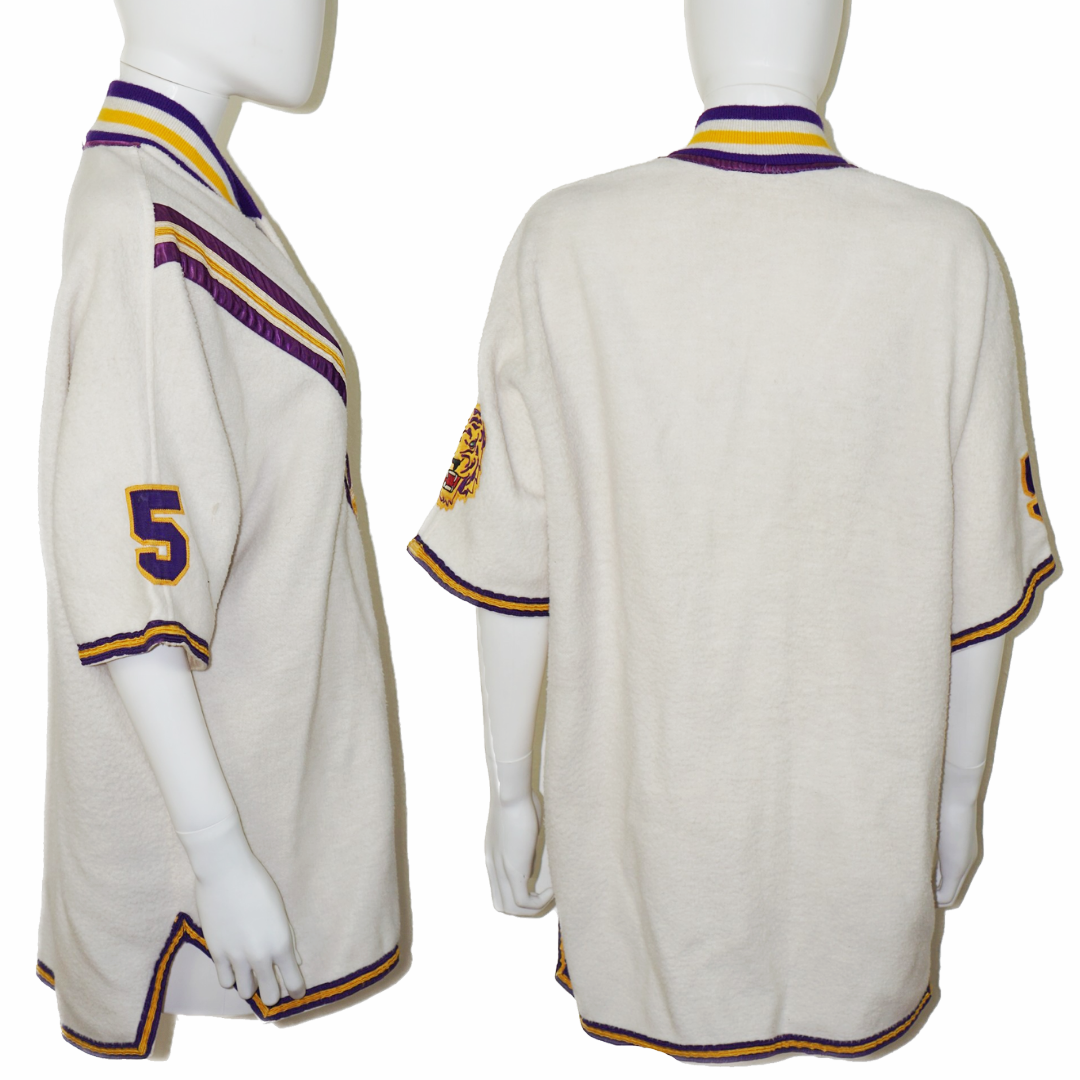 VINTAGE 70s Baseball Fleece Varsity Jacket