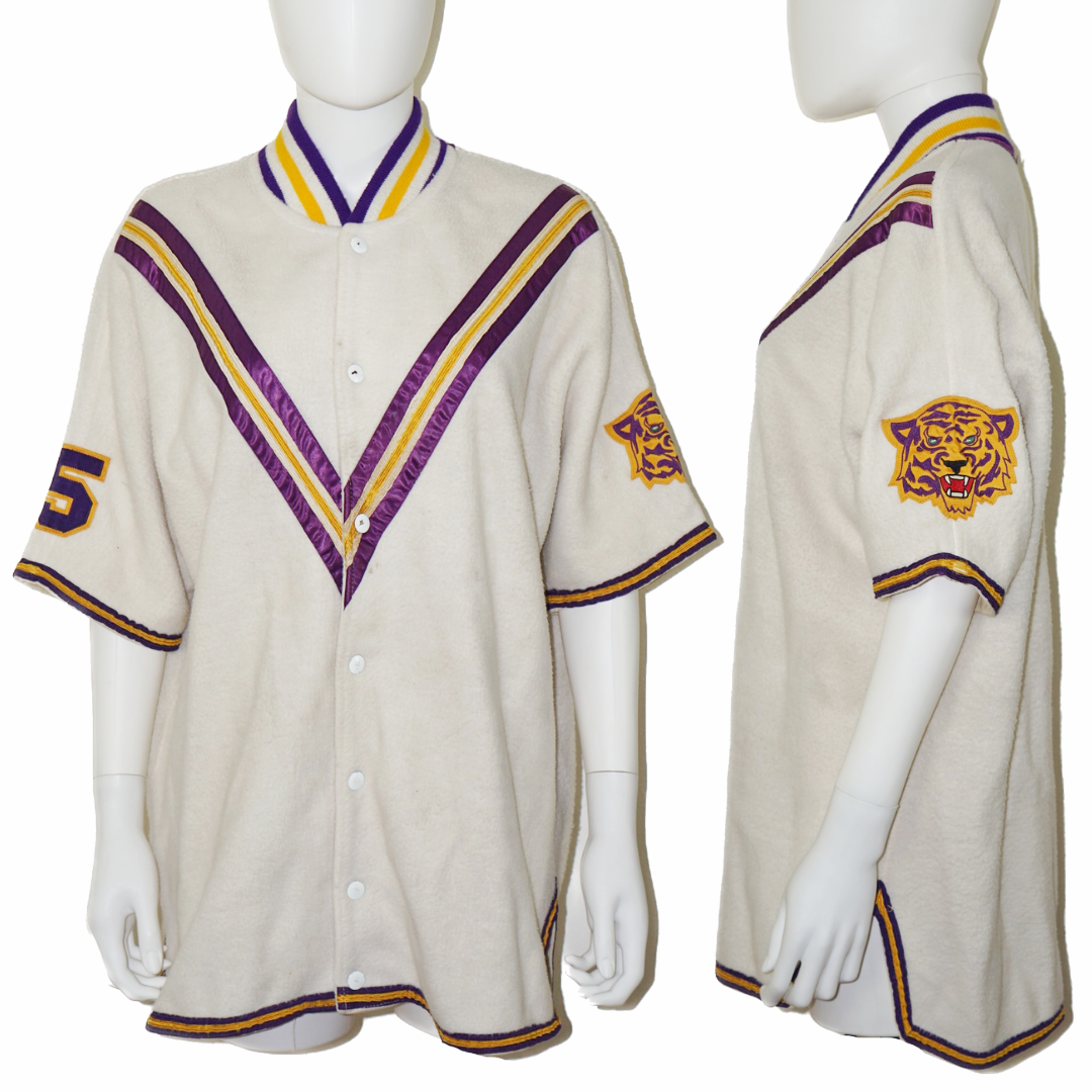 VINTAGE 70s Baseball Fleece Varsity Jacket